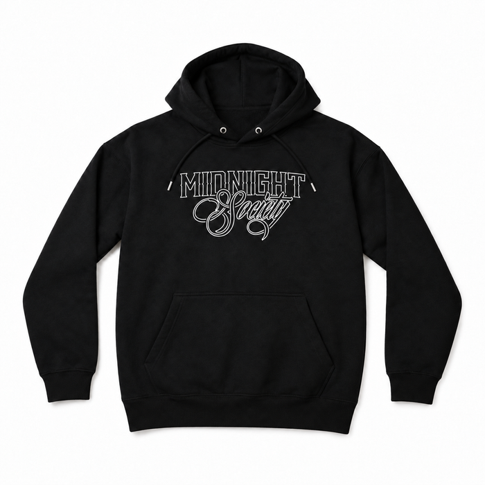 Perfect Black Heavyweight Hoodie